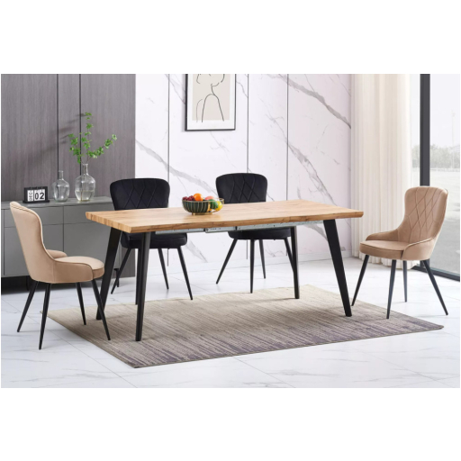 Lotus Velvet étkezőszék bézs