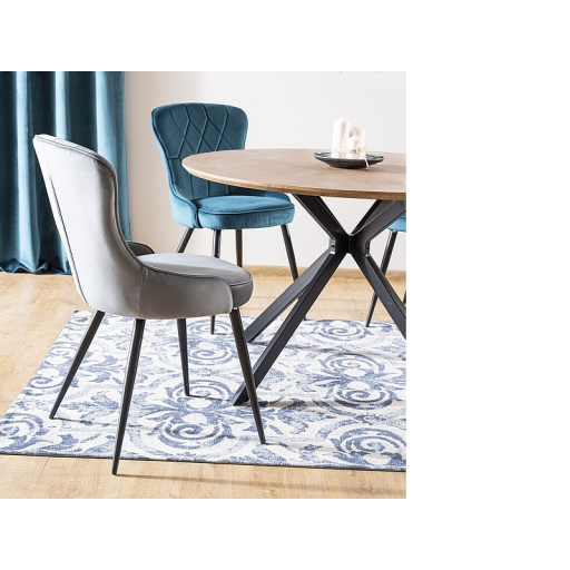 Lotus Velvet étkezőszék szürke