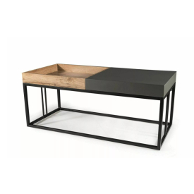 Lunaria dohányzóasztal tölgy/antracit Lunaria dohányzóasztal tölgy/antracit