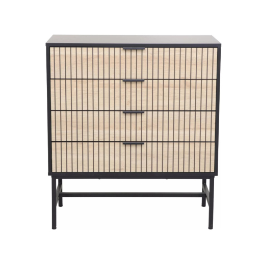 Mago K2 komód tölgy / fekete