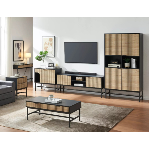 Mago K2 komód tölgy / fekete