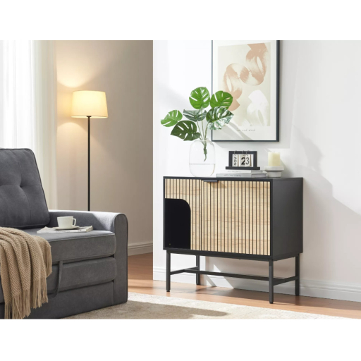 Mago K3 komód tölgy / fekete