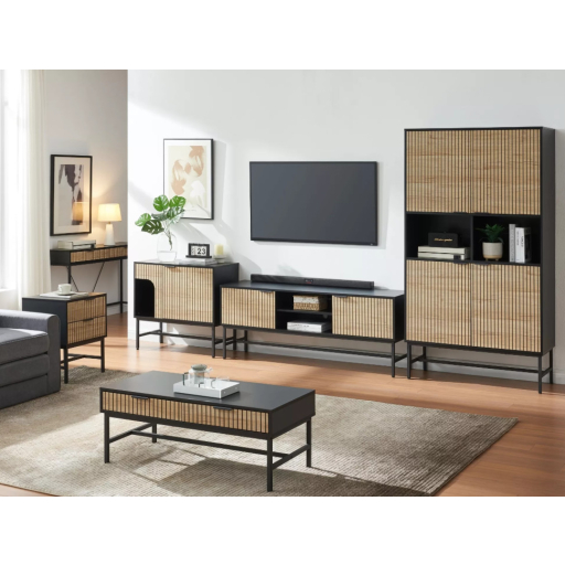 Mago K3 komód tölgy / fekete