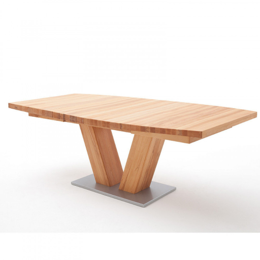 MANAGUA B Kerekített Fehérítet étkezőasztal 140-220cm