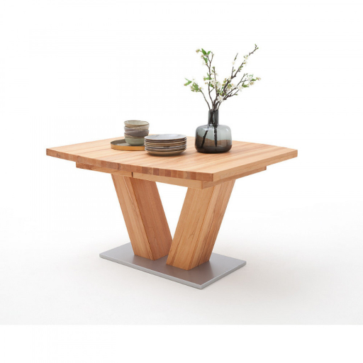 MANAGUA B Kerekített Fehérítet étkezőasztal 140-220cm