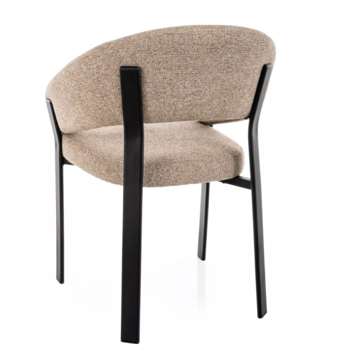 Nagoja étkezőszék bézs/fekete