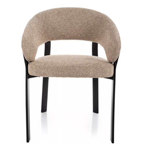 Nagoja étkezőszék bézs/fekete