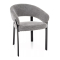 Nagoja étkezőszék szürke/fekete