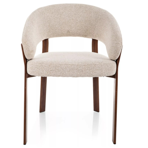 Nagoja D étkezőszék világosbézs/dió