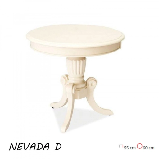 Nevada D Dohányzóasztal Fehér