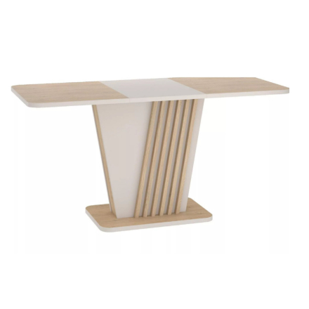 Nevio bővíthető étkezőasztal tölgy/kasmír 125-170 cm