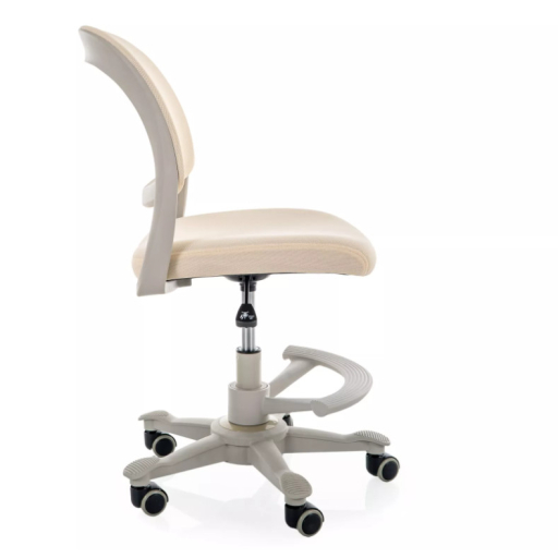 Q-027 forgószék lábtartóval bézs
