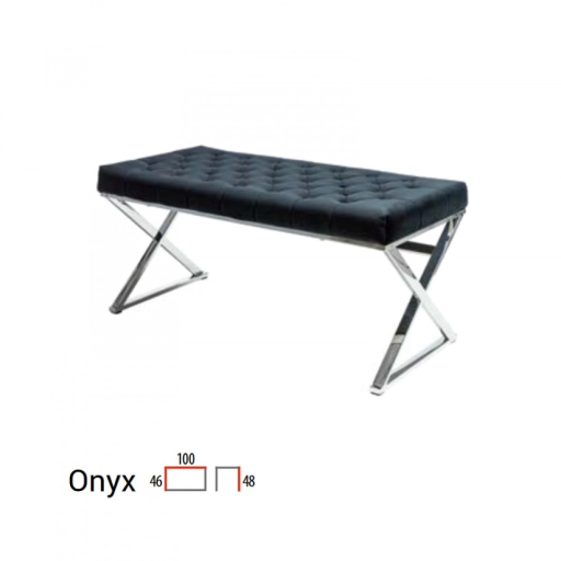 Onyx Pad Fekete - Króm