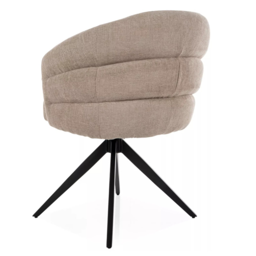 Ores forgatható étkezőszék bézs