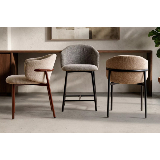 Osaka étkezőszék bézs/fekete