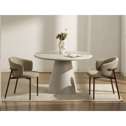 Osaka étkezőszék világosbézs/dió