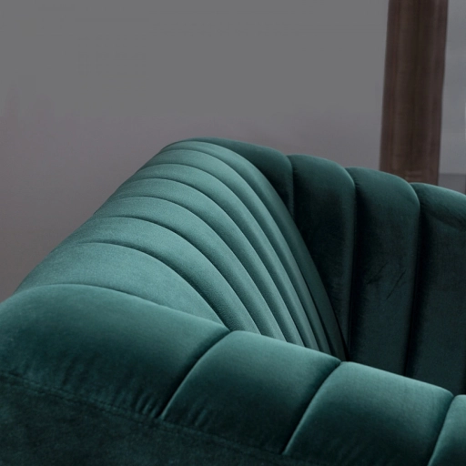 Asprey Velvet 1 fotel zöld