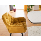 Cherry Velvet étkezőszék curry