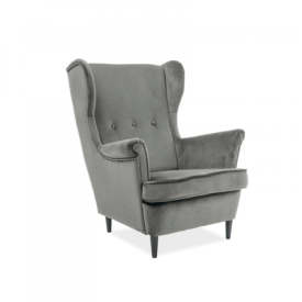 Lord Velvet fotel Szürke Lord Velvet fotel Szürke