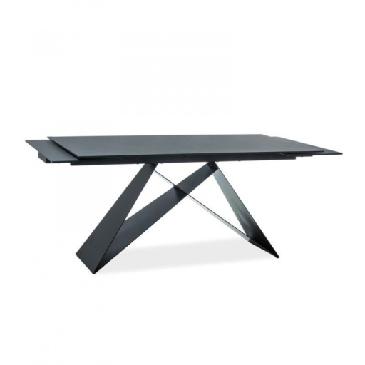 Westin I fekete bővíthető étkezőasztal
