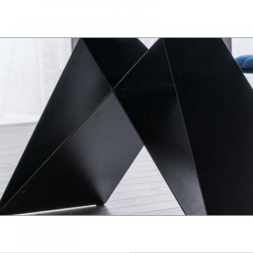 Westin I fekete bővíthető étkezőasztal