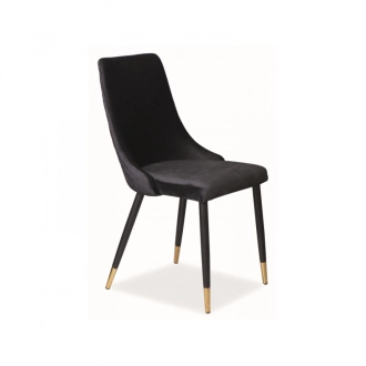 Piano Velvet étkezőszék fekete