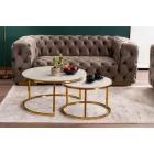 Portafino A dohányzóasztal szett fehér, arany