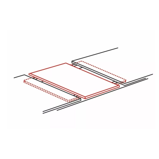 Presto bővíthető étkezőasztal tölgy/fekete 140-218cm