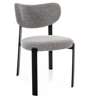 Rin étkezőszék szürke/fekete