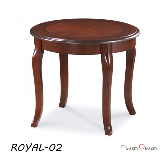 Royal D Lerakóasztal Sötét Dió