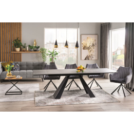 Salvadore II bővíthető étkezőasztal márvány 120-180cm Salvadore II bővíthető étkezőasztal márvány 120-180cm