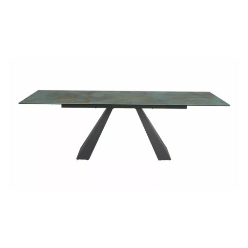 Salvadore bővíthető étkezőasztal kerámia türkiz 160-240cm