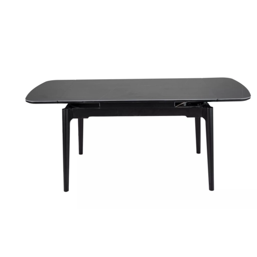 Sento bővíthető étkezőasztal fekete 120-180cm