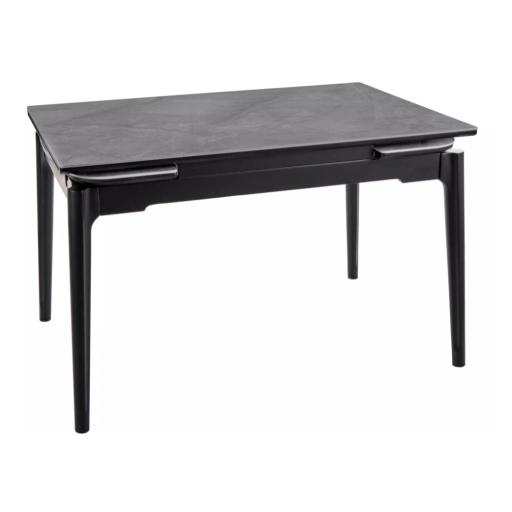Sento bővíthető étkezőasztal szürke/fekete 120-180cm