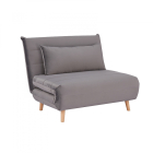 Spike Velvet kanapéágy Szürke - Bársony