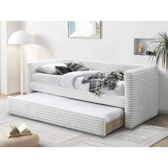 Alabama kihúzható ágy krém 90x200cm