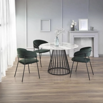 Brodway étkezőasztal fehér 110cm