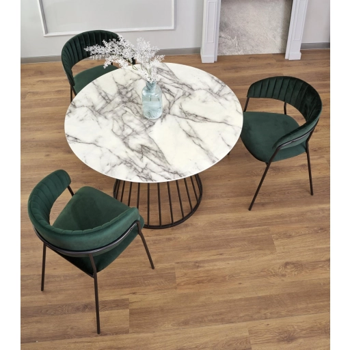 Brodway étkezőasztal fehér 110cm