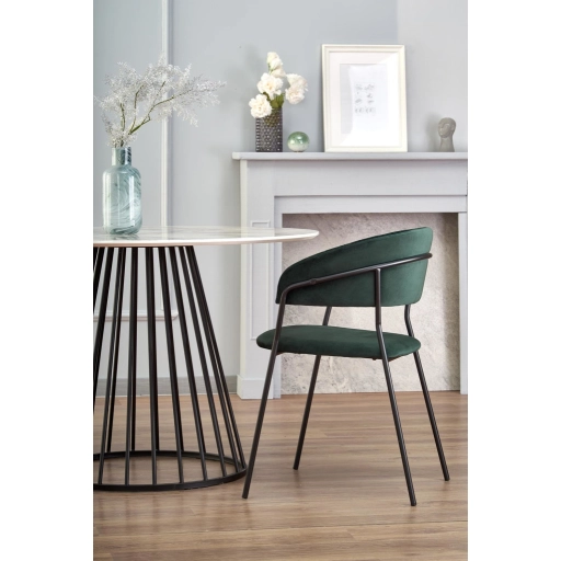 Brodway étkezőasztal fehér 110cm