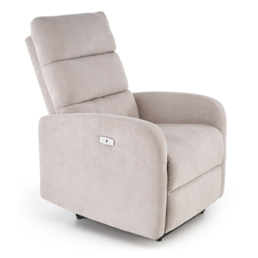 Carinio dönthető masszázsfotel világosbézs