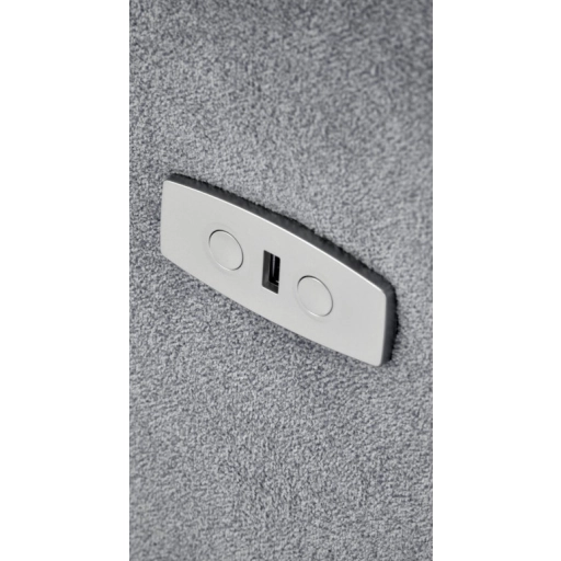 Carinio dönthető masszázsfotel szürke