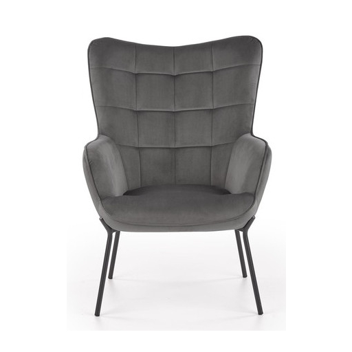 CASTEL fotel világos szürke