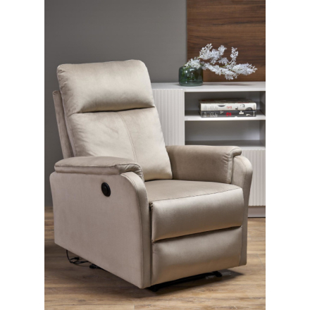 CROCUS elektromos relaxfotel bézs