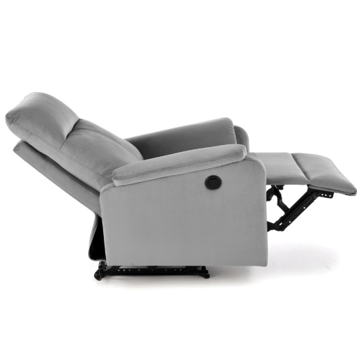 CROCUS elektromos relaxfotel szürke