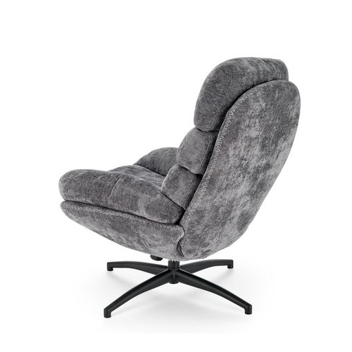 Dario fotel lábtartóval és hintázó funkcióval szürke