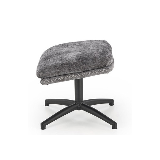 Dario fotel lábtartóval és hintázó funkcióval szürke