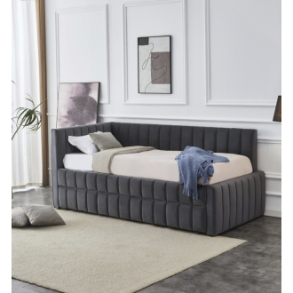 Derby kihúzható ágy szürke 90x200cm