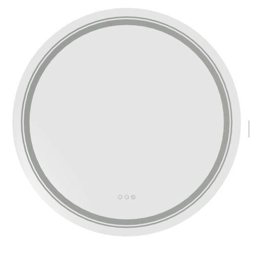 Dover falitükör ezüst 80 cm