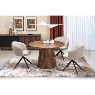 Fargo bővíthető étkezőasztal 120-210cm dió