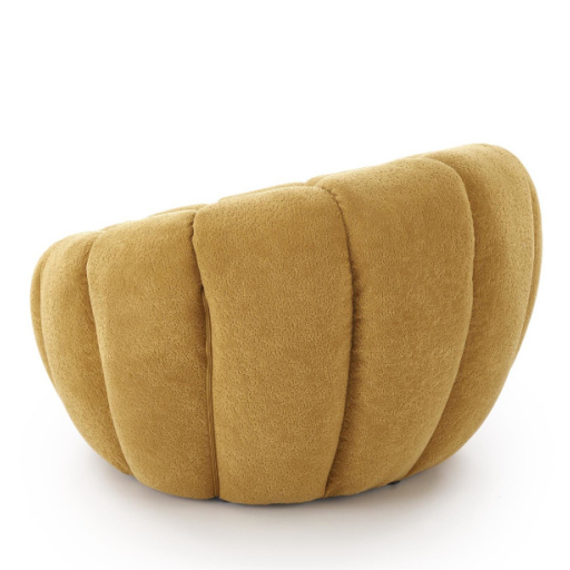 Gaspar 2 fotel mustársárga